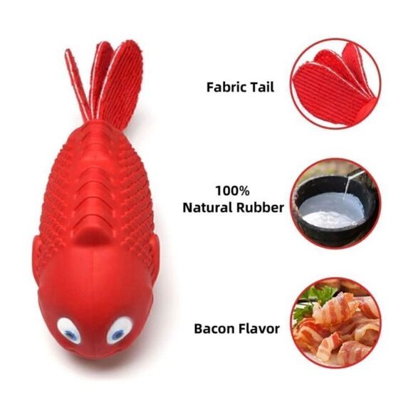 Bacon flavored dog toy - Picture 3 of 6